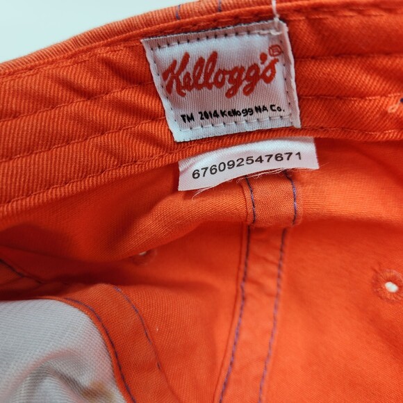 Kellogg's Frosted Flakes Hat Cap Distressed Look Adult One Size Tony Tiger - Picture 5 of 11